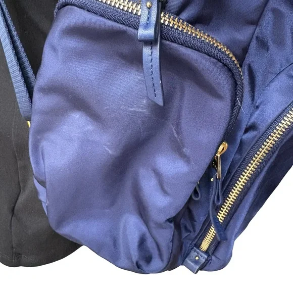 Tumi Voyageur Calais Navy Backpack (missing ID Tag) - Picture 7 of 15